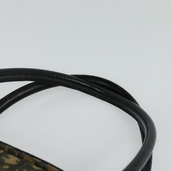 DIOR Trotter Canvas Hand Bag Navy Gold - Picture 8 of 12